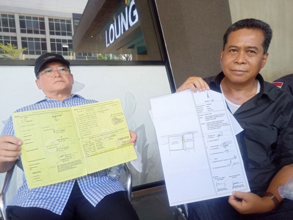 Warga Tambakoso Marah Tanahnya Diserobot Mafia