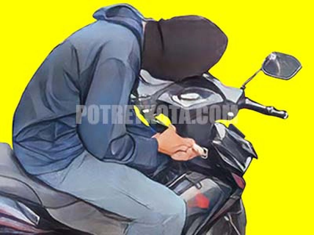 Ilustrasi Pencurian Kendaraan Motor (Curanmor).