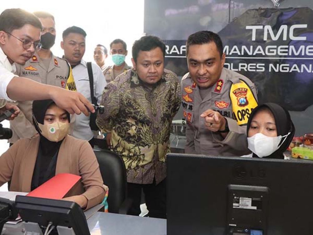 Program Wayahe Lapor Kapolres Polres Nganjuk, Polda Jatim, mendapat apresiasi dari Anggota Komisi III DPR RI, Bimantoro Wiyono.