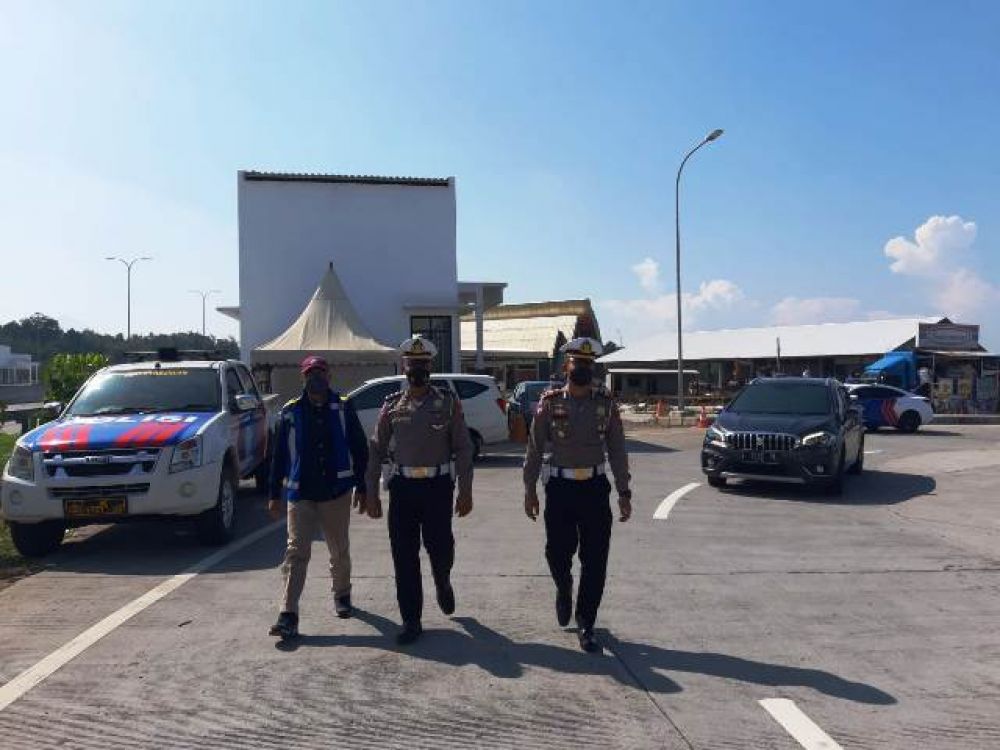 Satlantas Pasuruan Cek Jalan Persiapan Mudik 2022