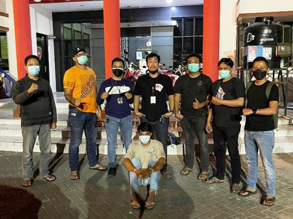 Satu Pelaku Kapasan Berdara Ditangkap Polisi