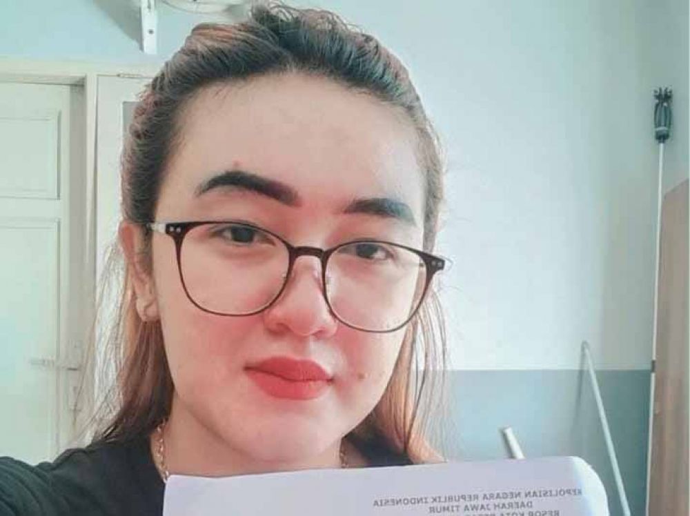 Aiman Fahmy Shamlan alias Shella SPG korban pengancaman mantan pacar melalui Messenger Facebook.