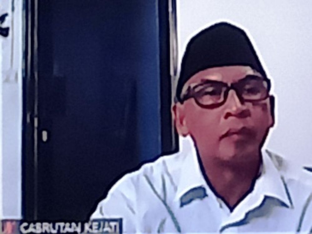Terdakwa Rudhy Dwi Chrysnaputra