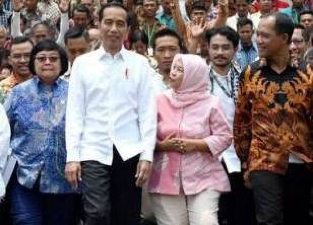 Dokumen Gema Perhutanan Sosial Indonesia, Presiden Jokowi dan Siti Fikriyah Khuriyati