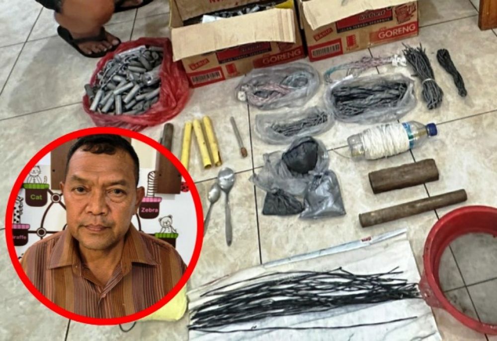 Penjual Mercon Tanpa Ijin Ditangkap