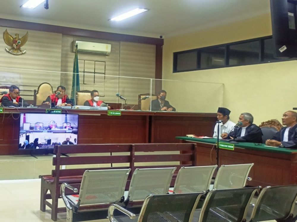 Mochamad Hilmi saat bersidang.