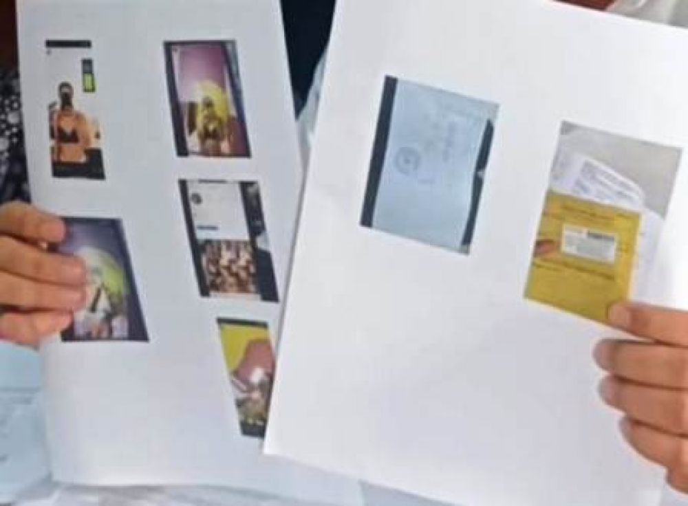 foto bugil MW yang disebar orang tak dikenal.