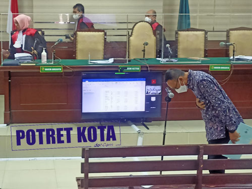 Mohammad Yasin saat diperiksa KPK