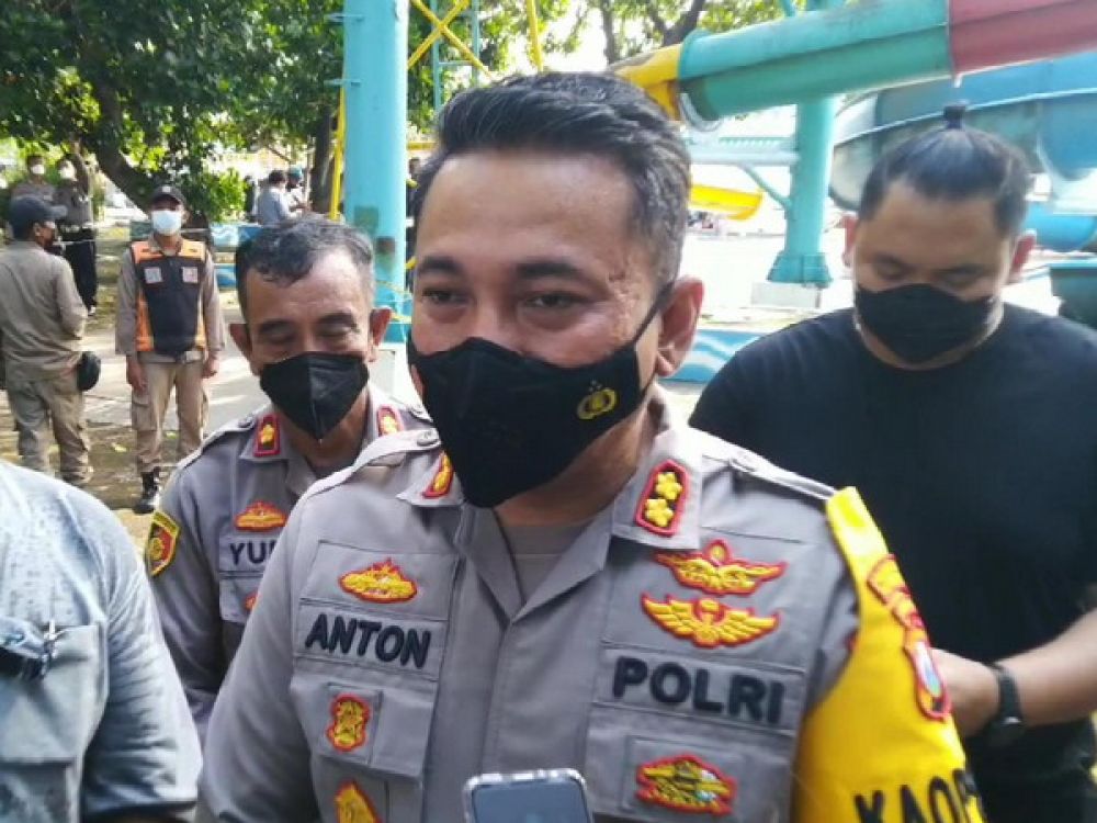 AKBP Anton Elfrino Tristanto Kapolres Pelabuhan Tanjung Perak.