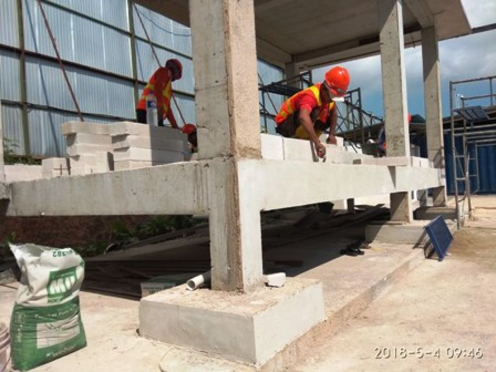 Proyek PT Sier Puspa Utama Tidak Sesuai Spek