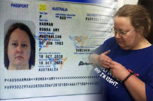 Harman Ronda Amy Dipulangkan ke Australia