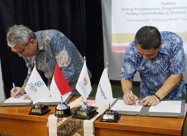 PT Pelindo III dan PGN Sinergi Bangun Terminal LNG