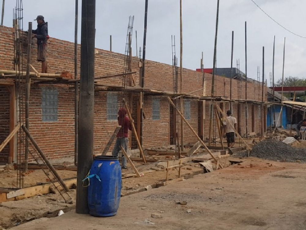 Proyek TPI DKP Banten di Binuangen.