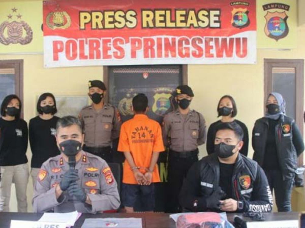 Seorang Bapak Cabuli Anak Kandung di Lampung