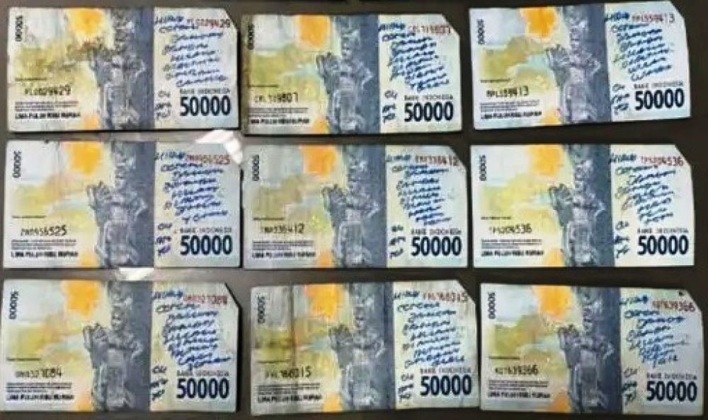 Gegara Setor Uang Sobek, Rochmad Hidayat Dipenjara
